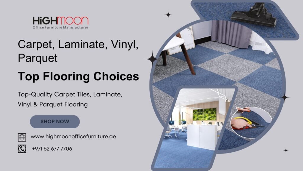 High Quality Carpet Tiles, Laminate Flooring, Vinyl Flooring and Parquet Flooring