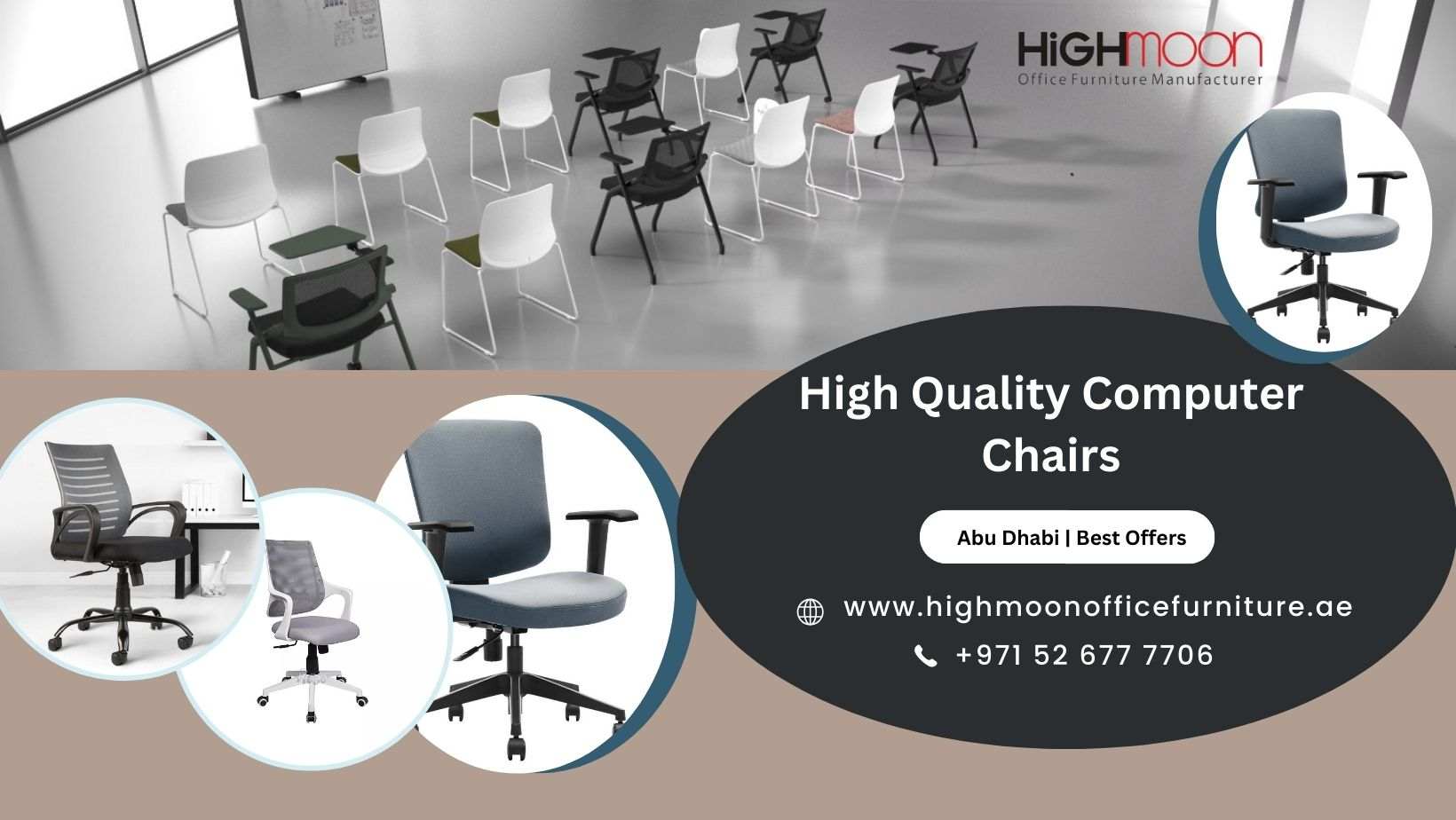 High Quality Computer Chairs for Sale in Abu Dhabi Best Offers
