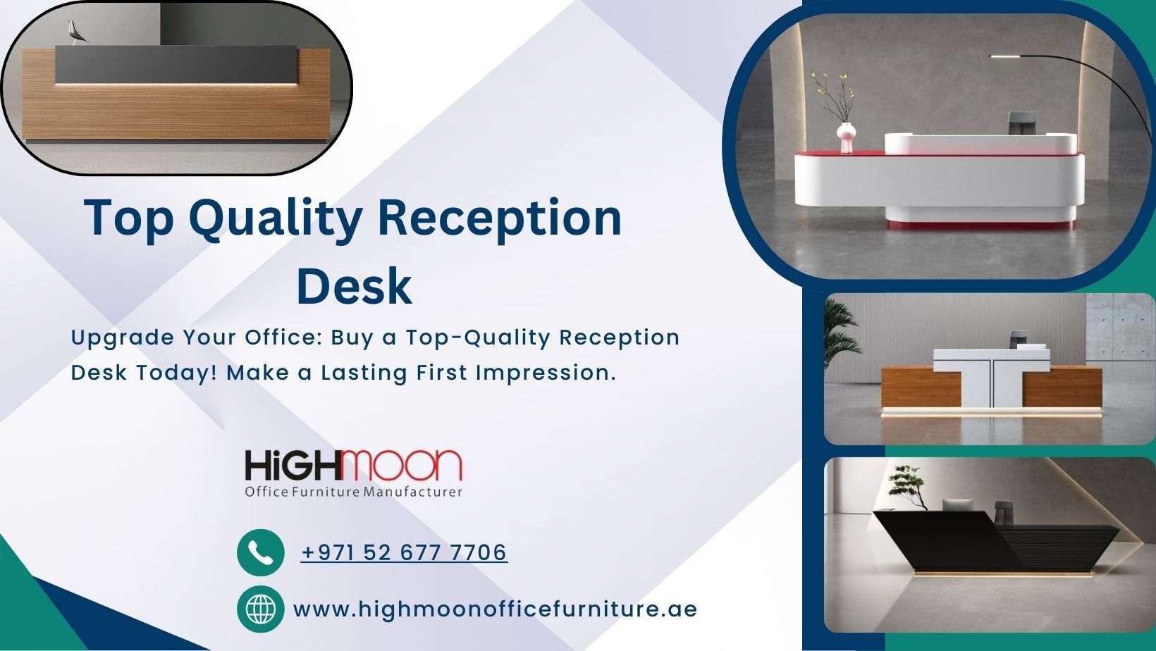 Need for buying a top quality reception desk