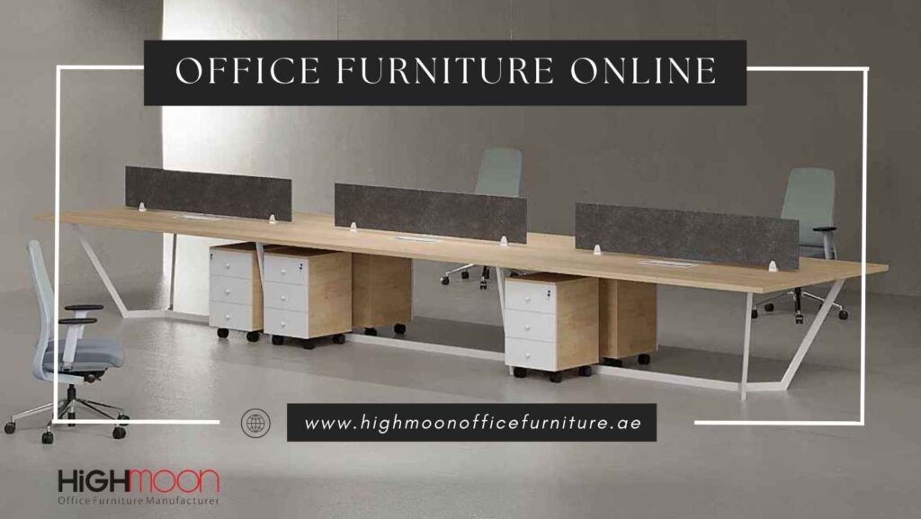 Highmoon’s premium office furniture online – elegant and ergonomic designs for modern workspaces.