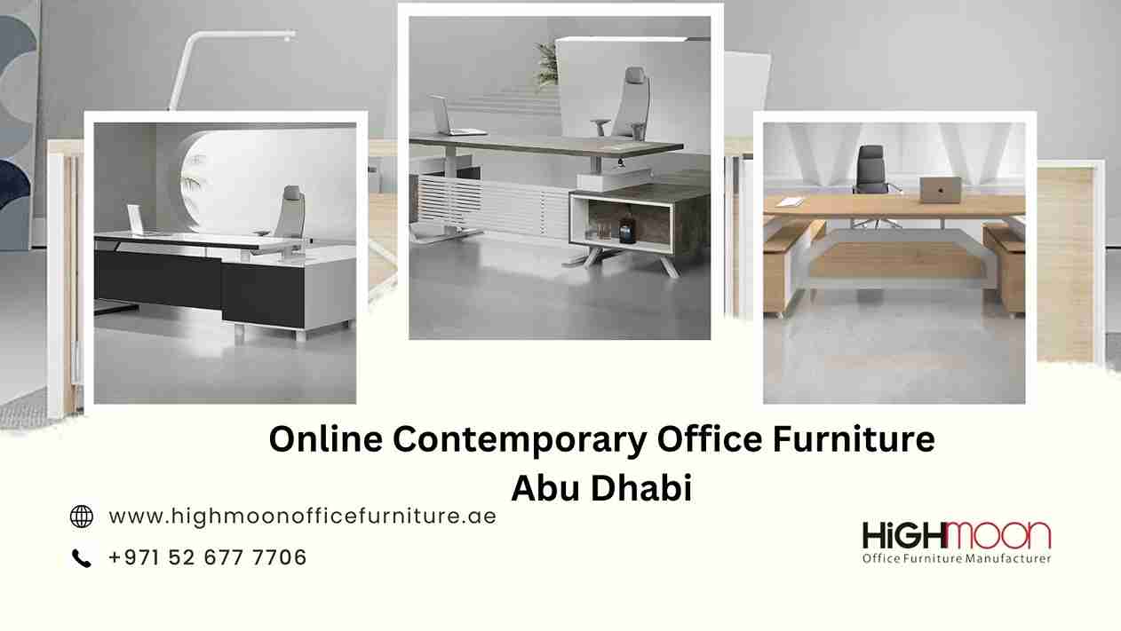 Online Contemporary Office Furniture Abu Dhabi