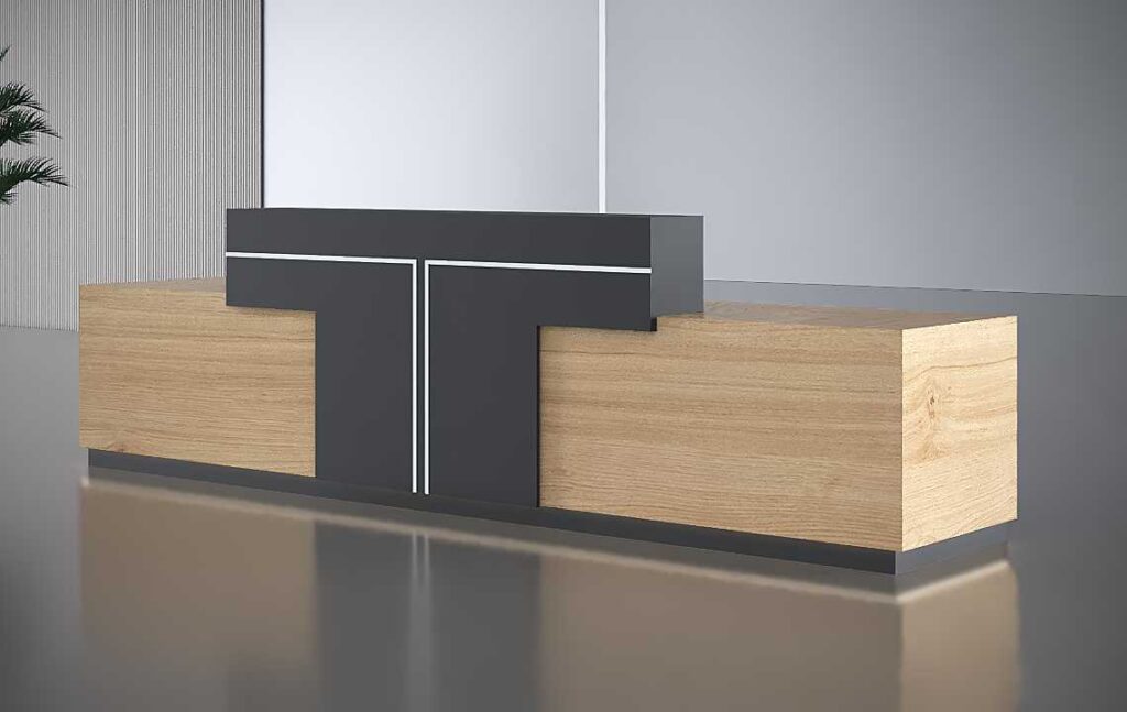 Oxen Reception Desk - Highmoon Office Furniture Manufacturer and Supplier