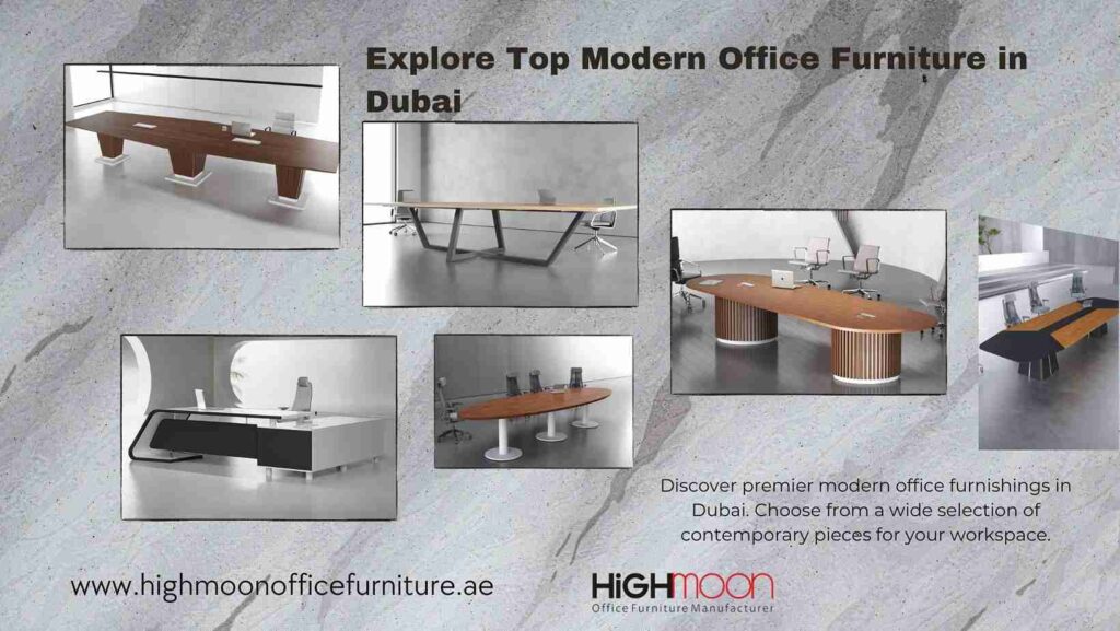 Contemporary Office Furniture in Dubai