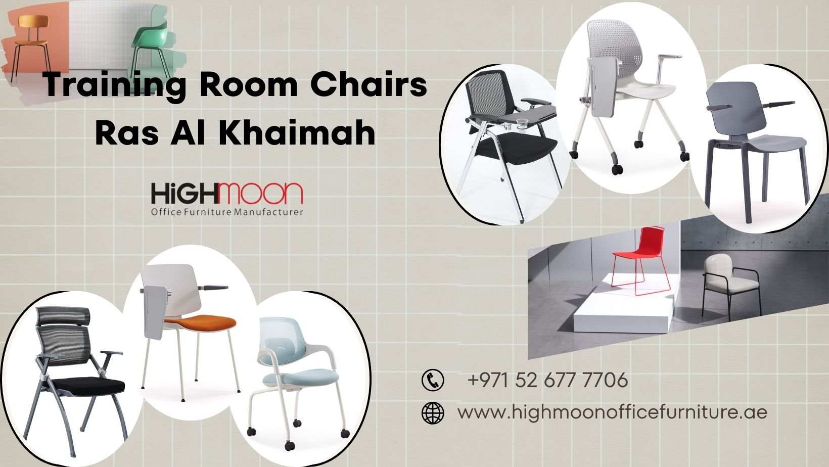Training Room Chairs Ras Al Khaimah