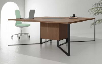 Stone Square Meeting Table