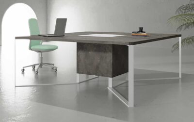Stone Square Meeting Table