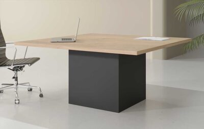 Wave Square Meeting Table