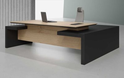 Ciro L Shaped CEO Executive Desk - Highmoon Office Furniture Manufacturer and Supplier