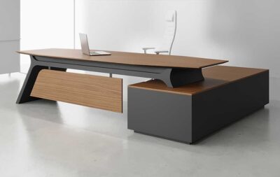 Evox L Shaped CEO Executive Desk