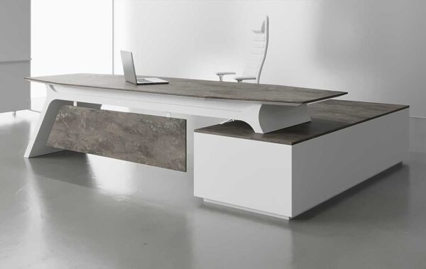 Evox L Shaped CEO Executive Desk