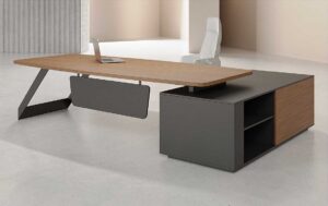 Vela L Shaped CEO Executive Desk