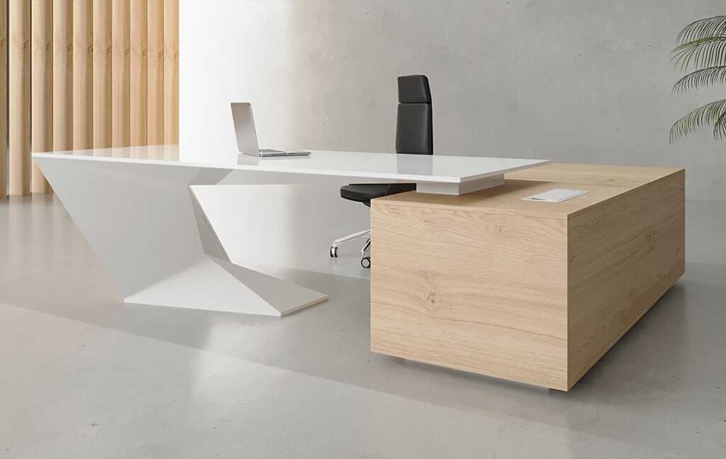 Zara L Shaped CEO Executive Desk