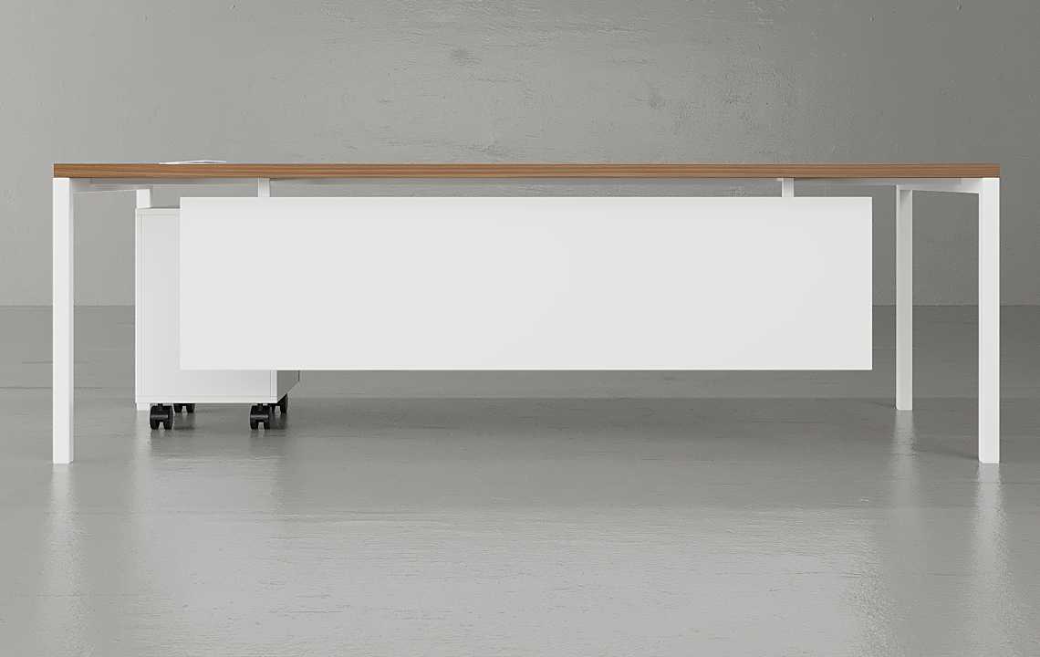 Tron V2 Straight Executive Desk ( Open Type )
