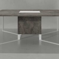 Stone Square Meeting Table