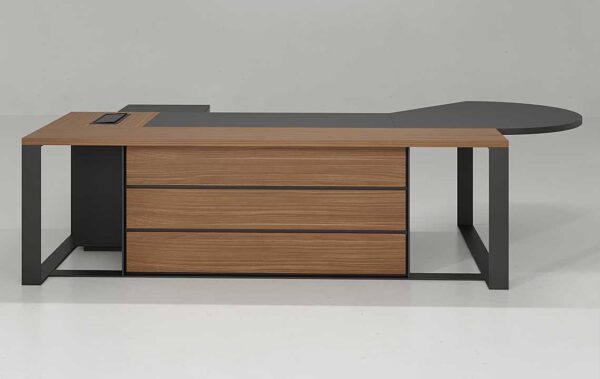 Huro L Shaped CEO Executive Desk