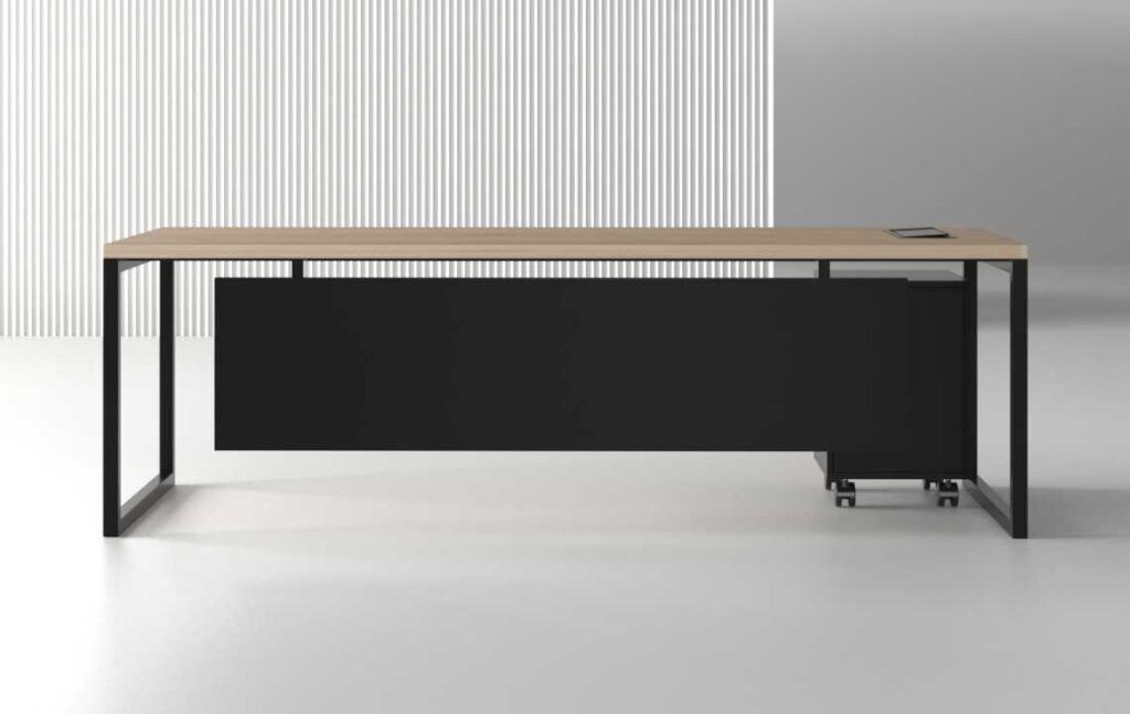 Tron Straight executive Desk | Highmoon Furniture | Buy Now