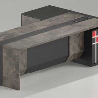 Ivo L Shaped CEO Executive Desk