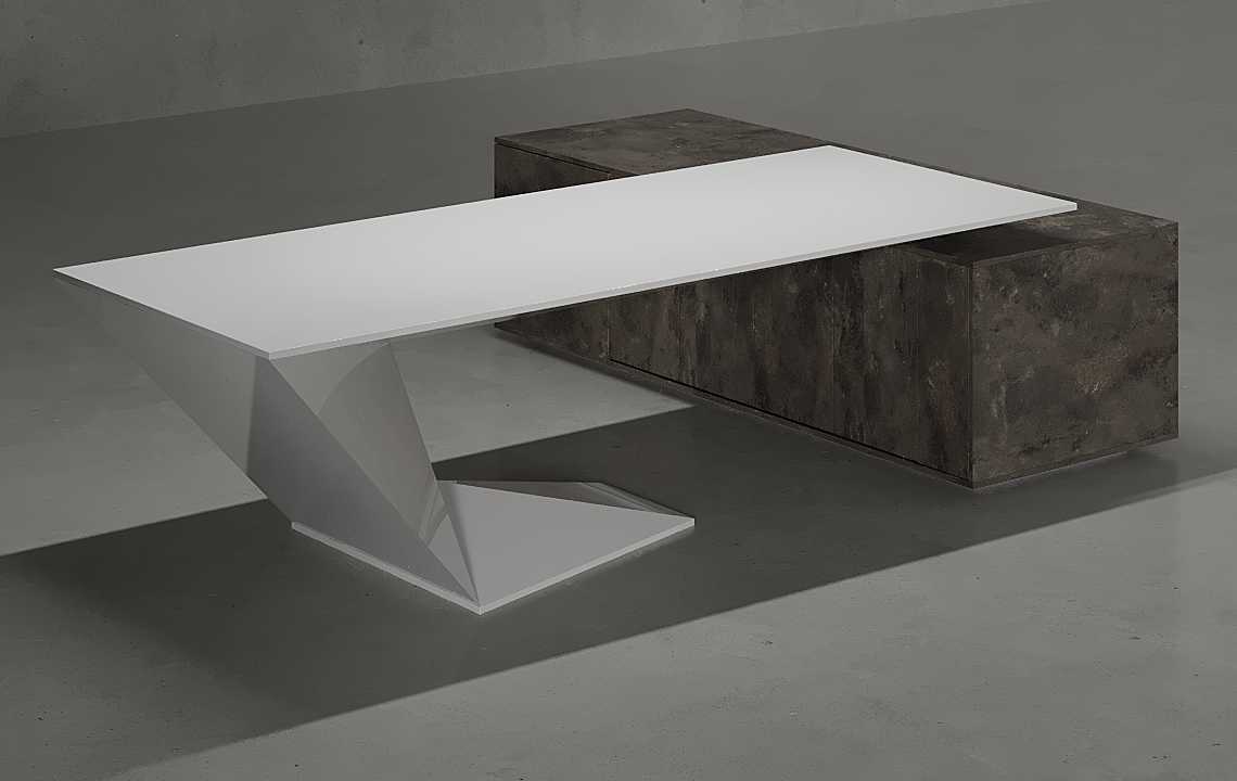 Zara L Shaped CEO Executive Desk