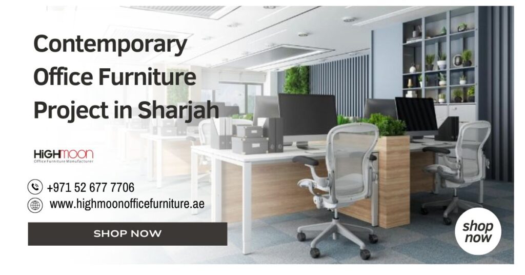 Contemporary Office Furniture Project in Sharjah
