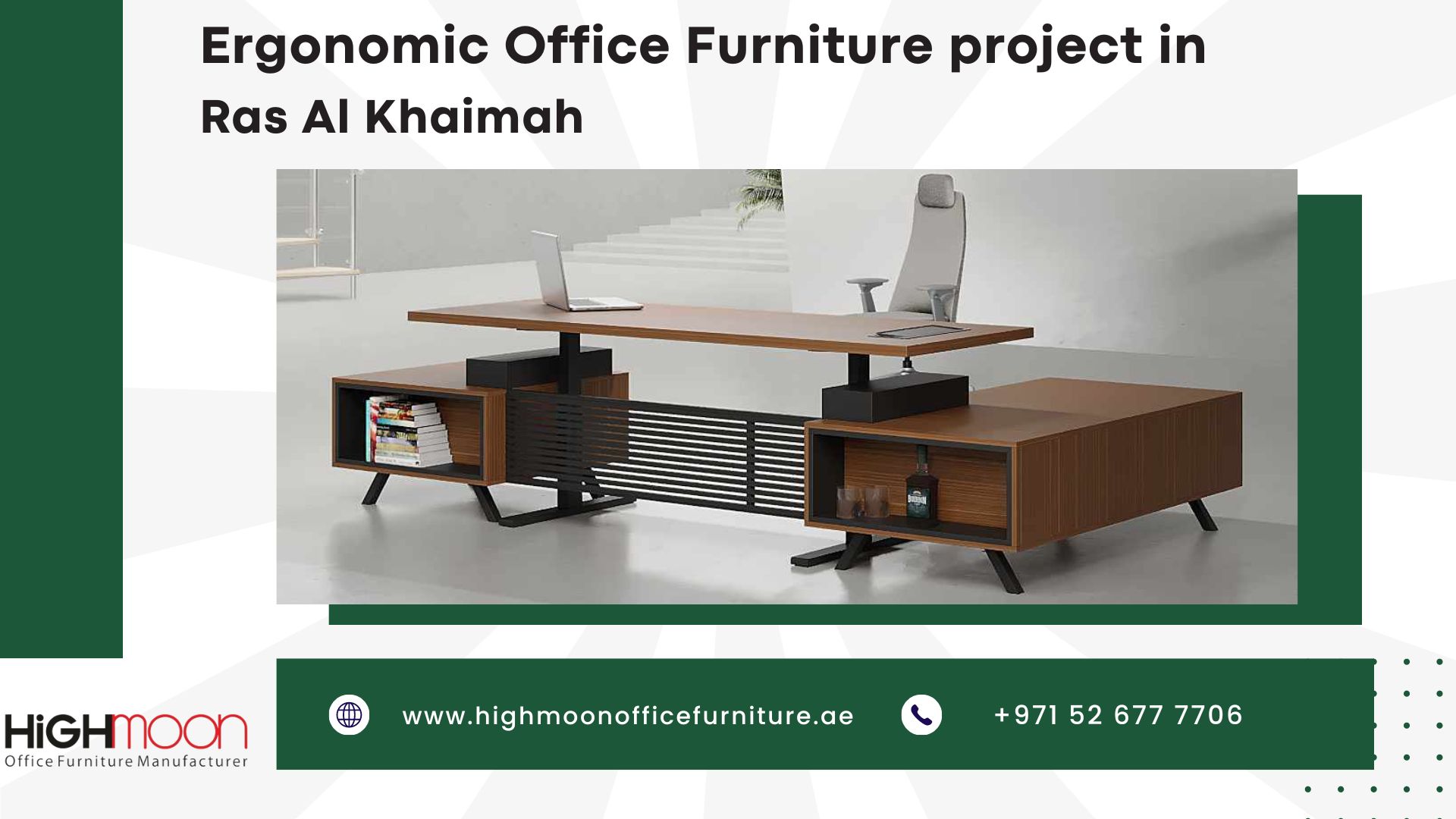 Ergonomic Office Furniture project in Ras Al Khaimah