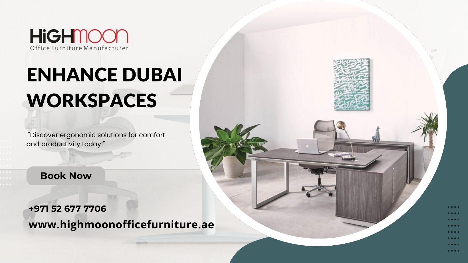 Ergonomic office furniture solutions Dubai