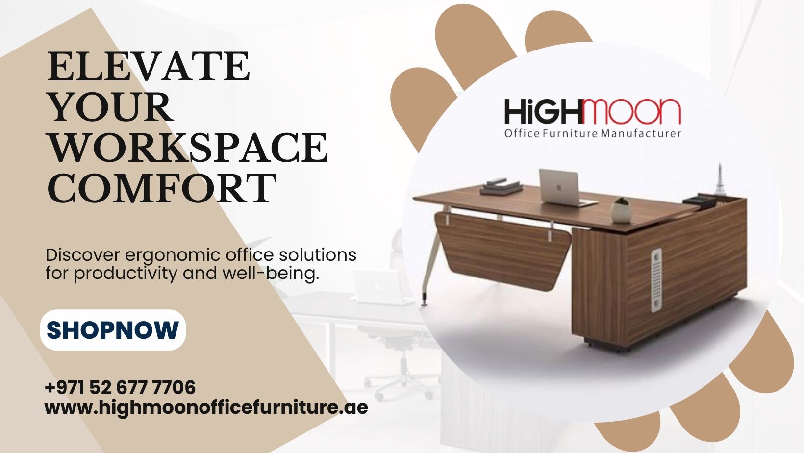 High-Quality Ergonomic Furniture Sharjah