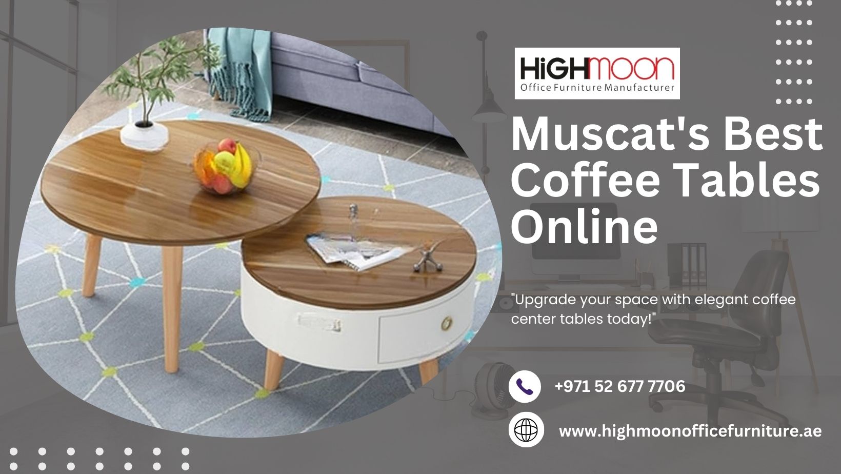 Buy Coffee Center Tables Muscat