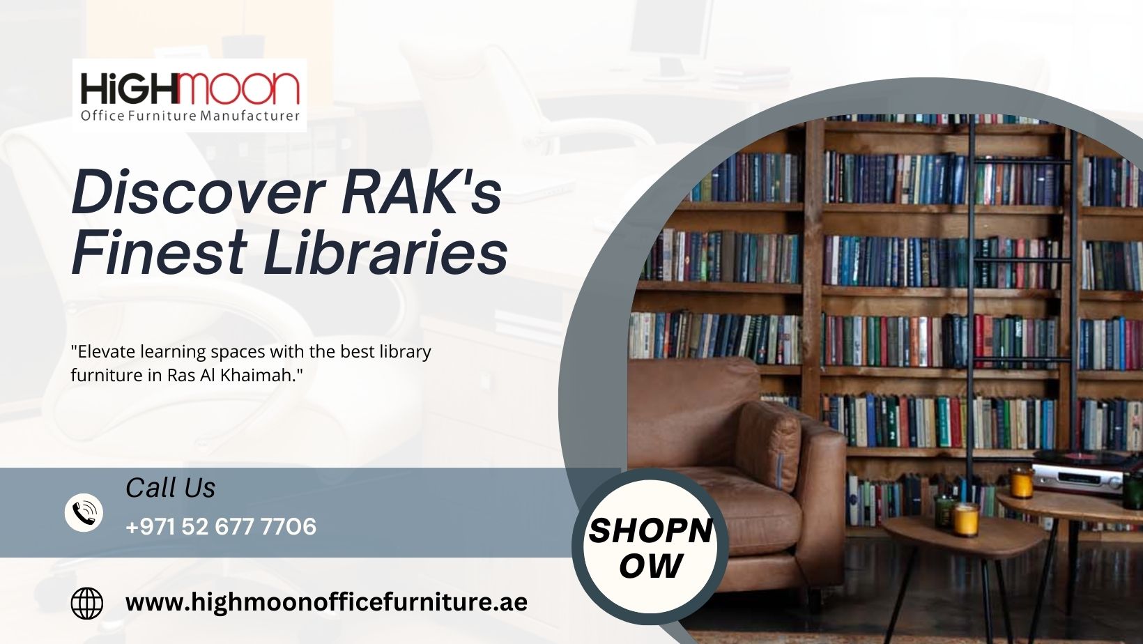 Library Furniture Ras Al Khaimah