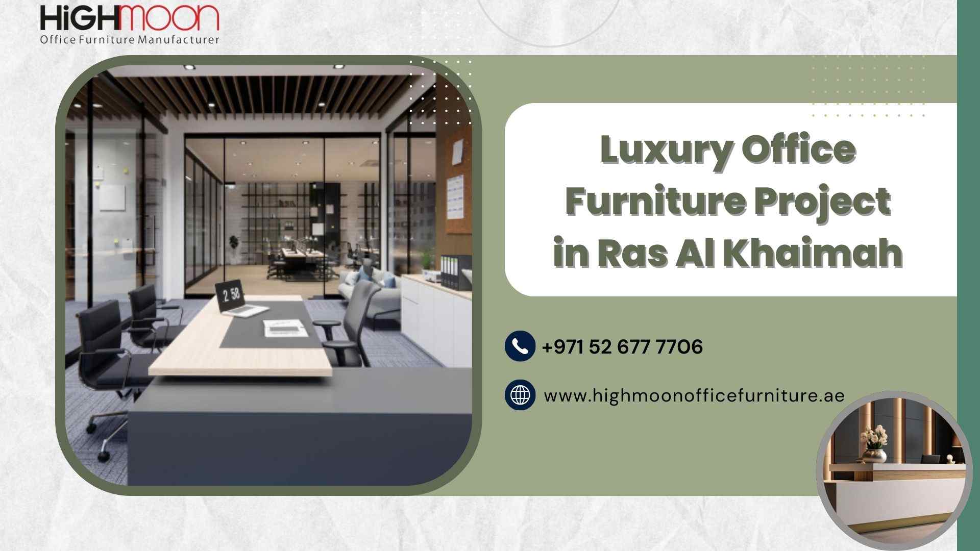 Luxury Office Furniture Project in Ras Al Khaimah