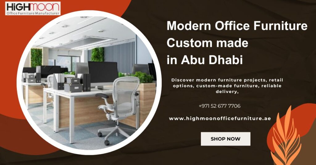 Modern Office Furniture Project in Abu Dhabi