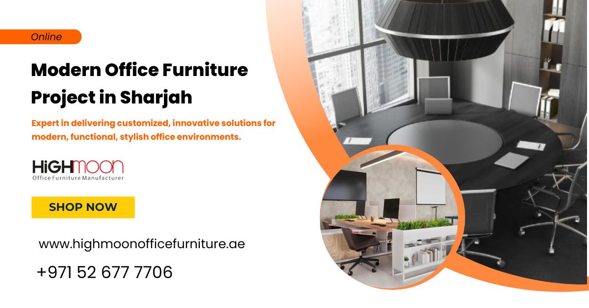 Modern Office Furniture Project in Sharjah