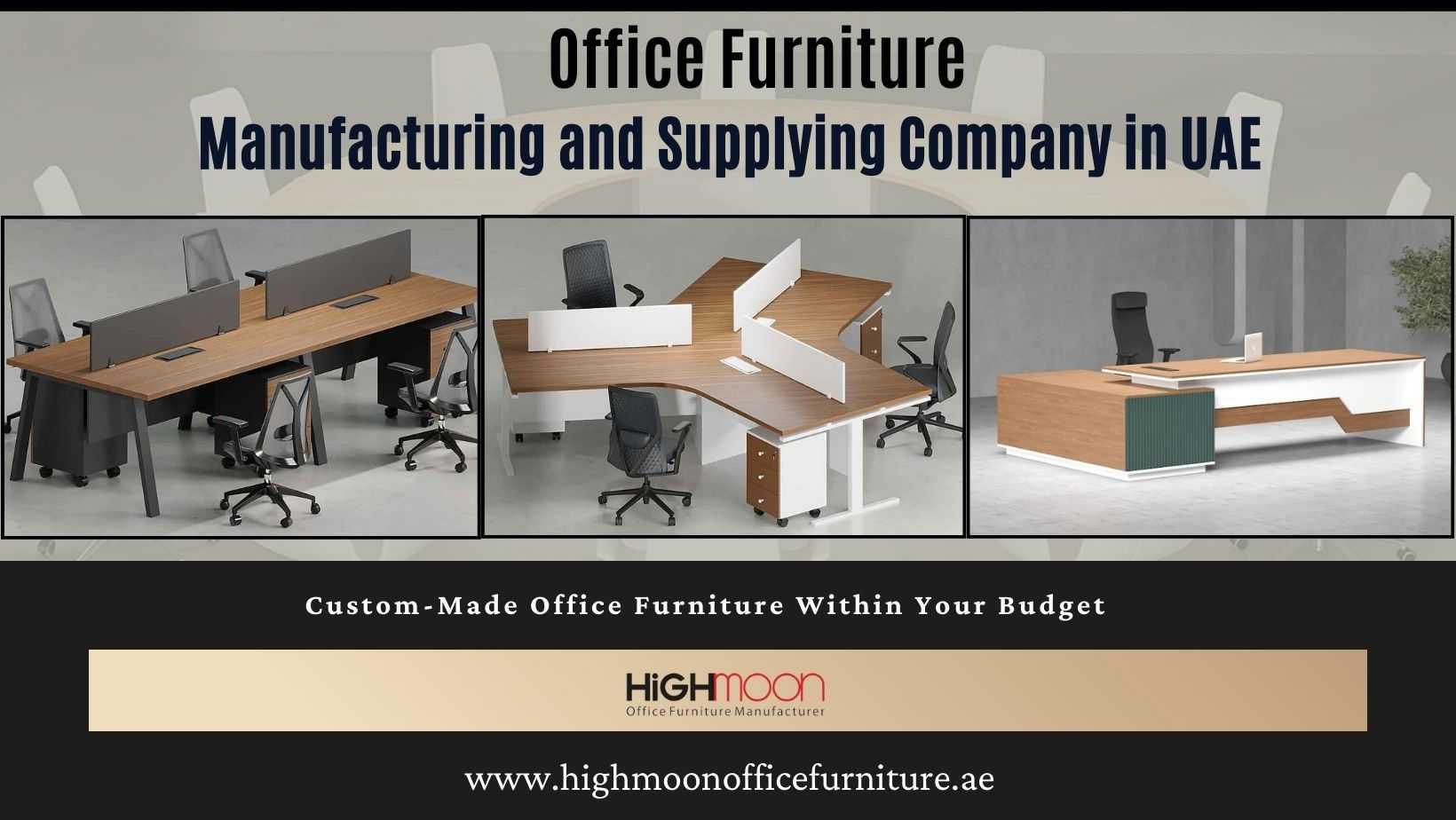 Office Furniture Manufacturing and Suppliers Company in UAE