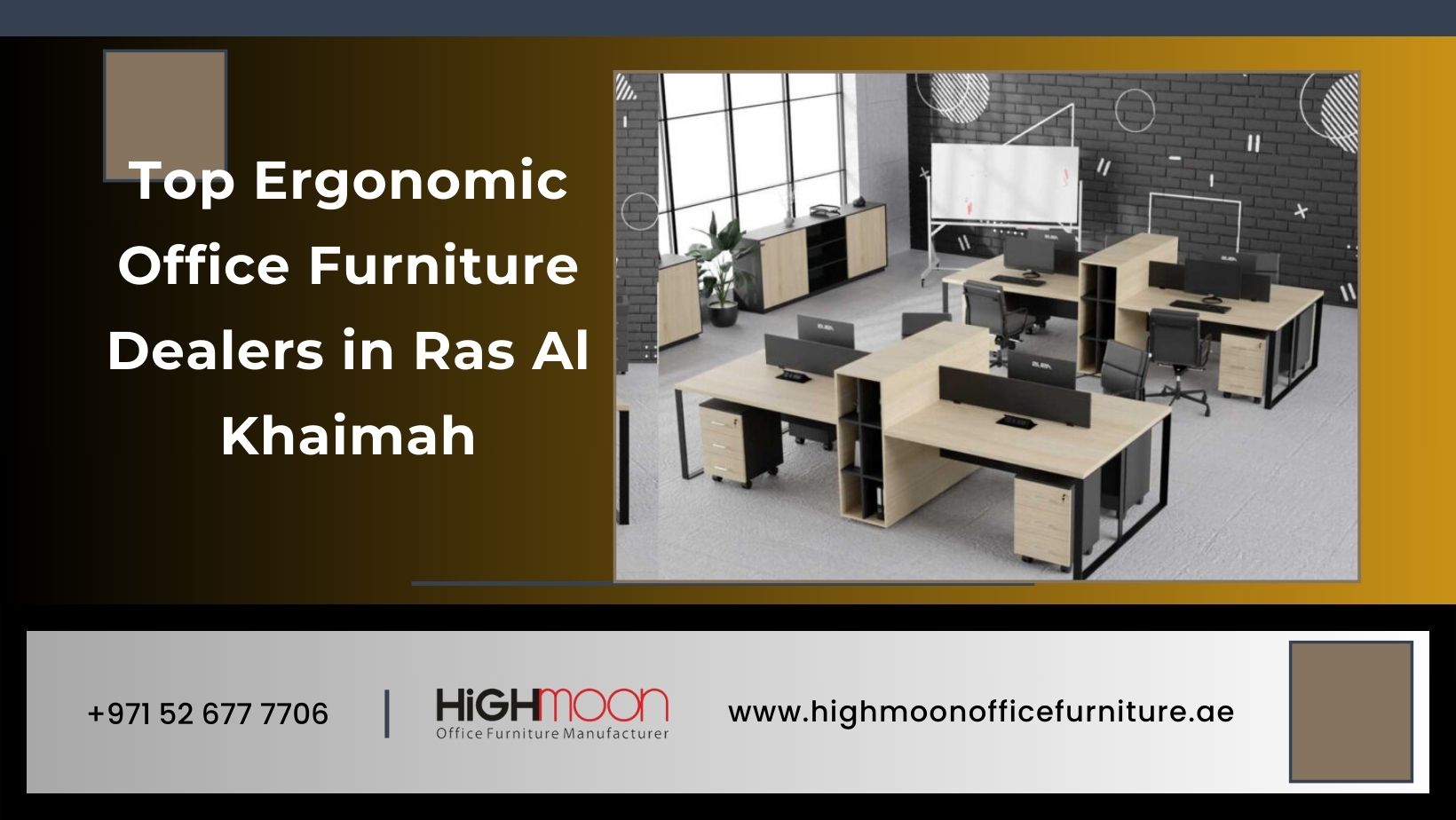 Top Ergonomic Office Furniture Dealers in Ras Al Khaimah