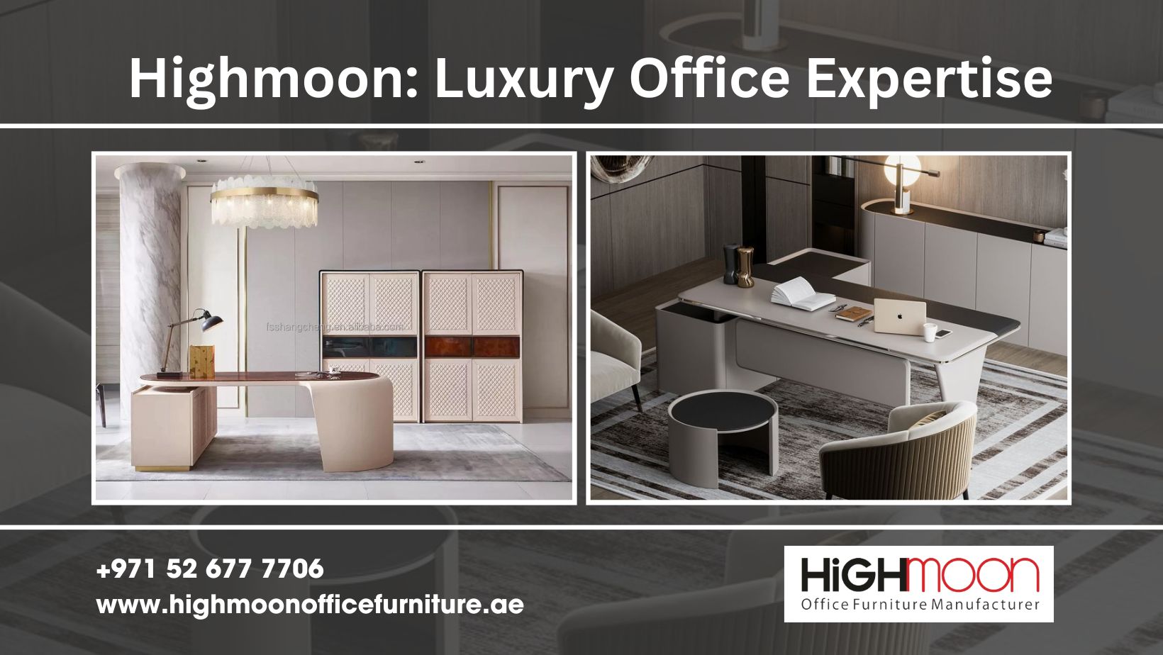 Luxury office furniture projects Dubai