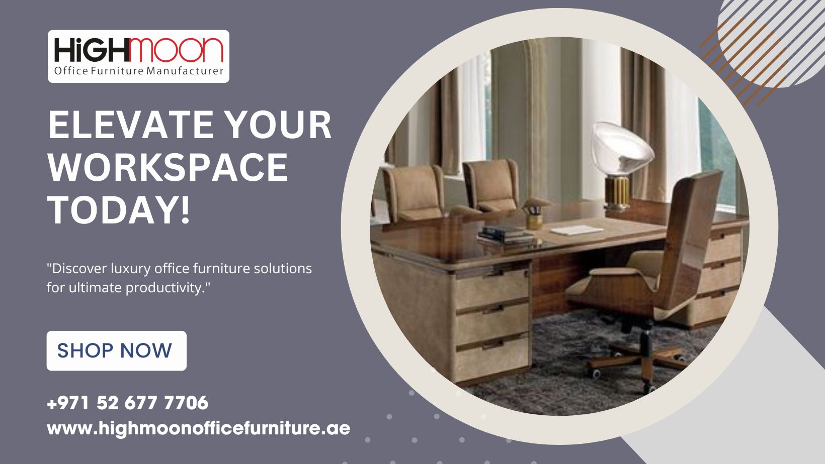 Luxury Office Furnitures in Sharjah
