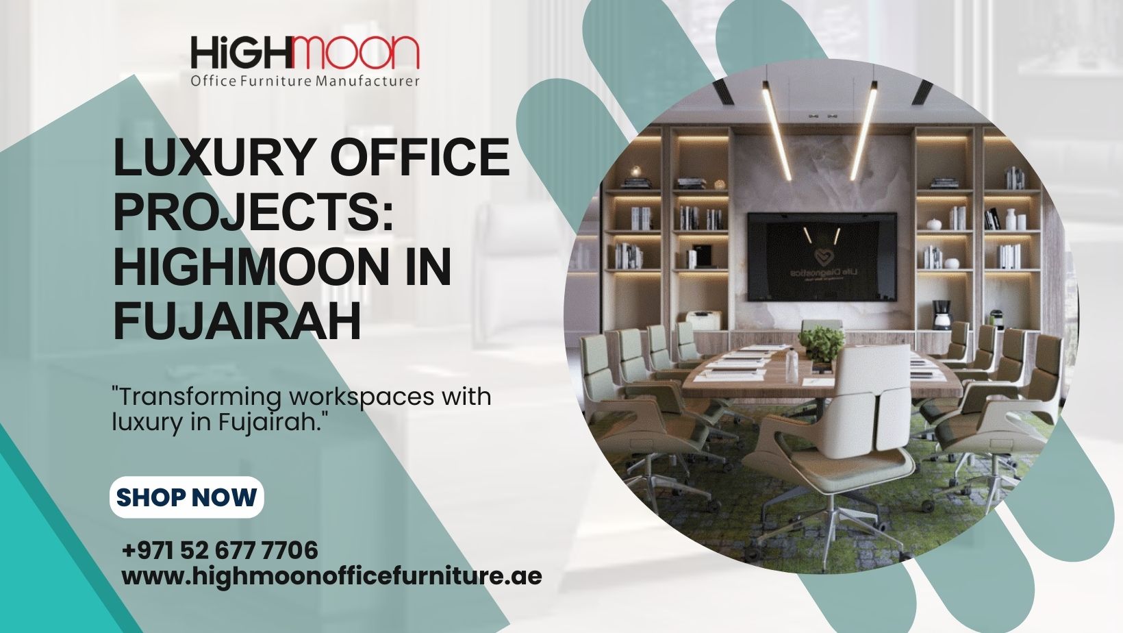 Luxury office furniture project in Fujairah