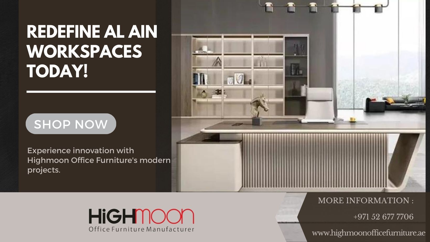 modern office furniture project Al Ain