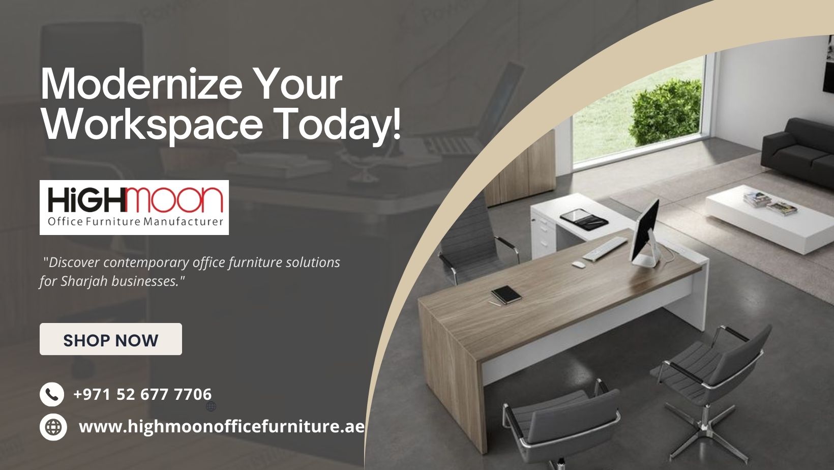contemporary office furniture companies Sharjah
