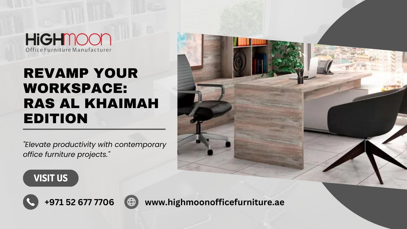 Contemporary office furniture Ras Al Khaimah
