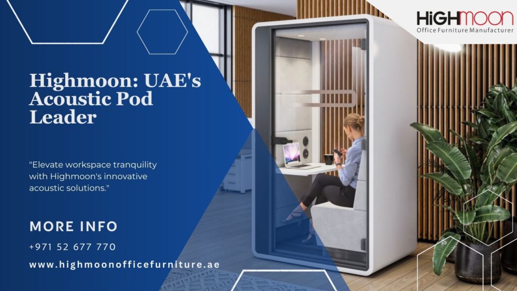 Acoustic Pods Manufacturer UAE