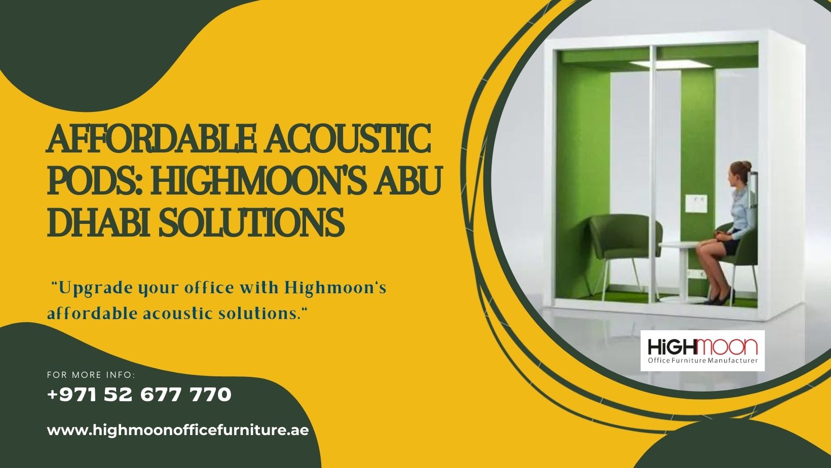 Acoustic Pods Manufacturer in Abu Dhabi