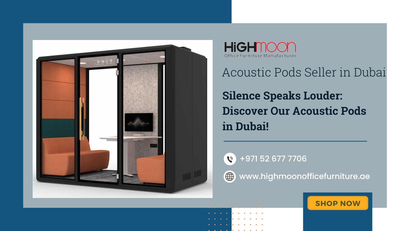 Acoustic Pods Seller in Dubai