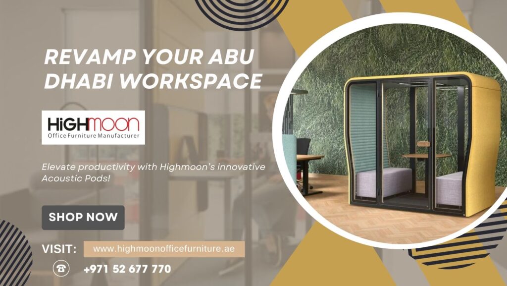 Abu Dhabi Office Acoustic Pods Manufacturer