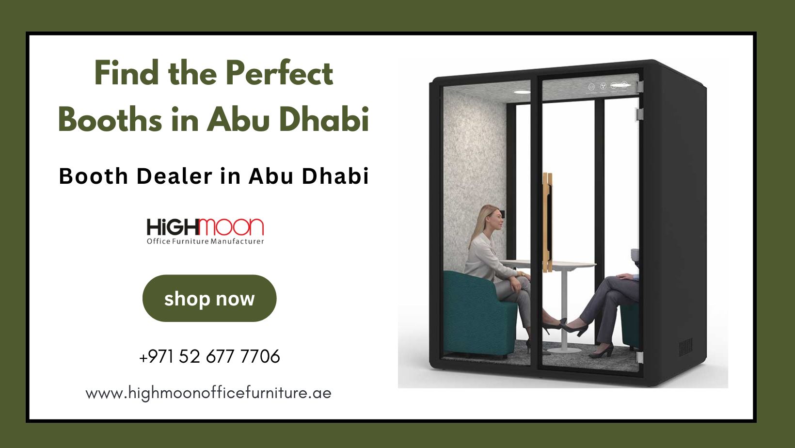 Booth Dealer in Abu Dhabi