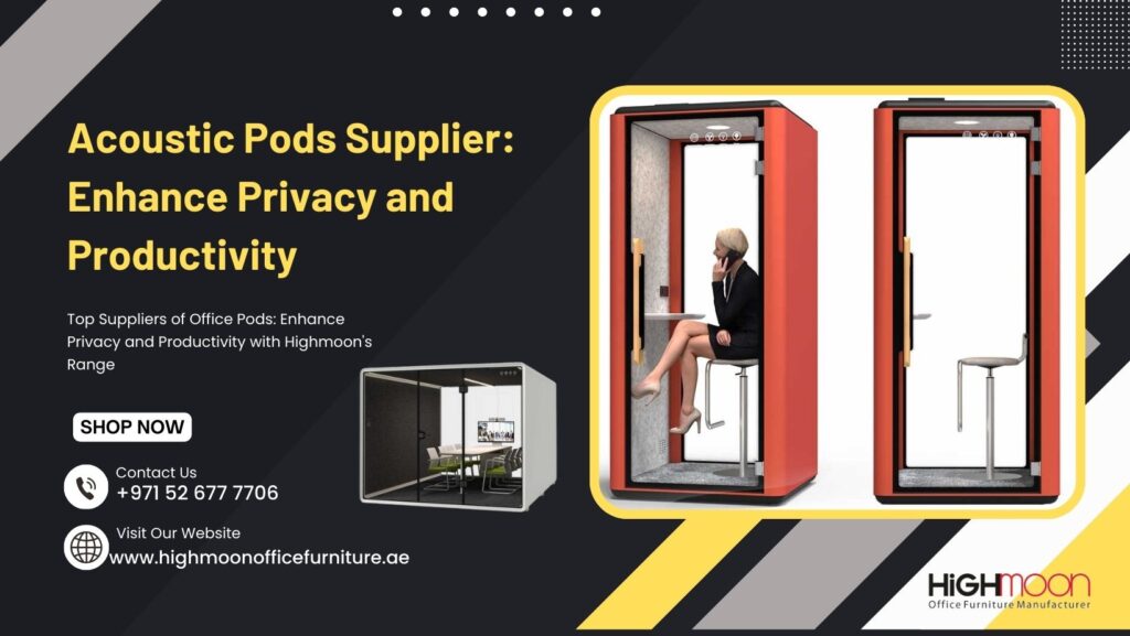 Buy Acoustic Pods Supplier