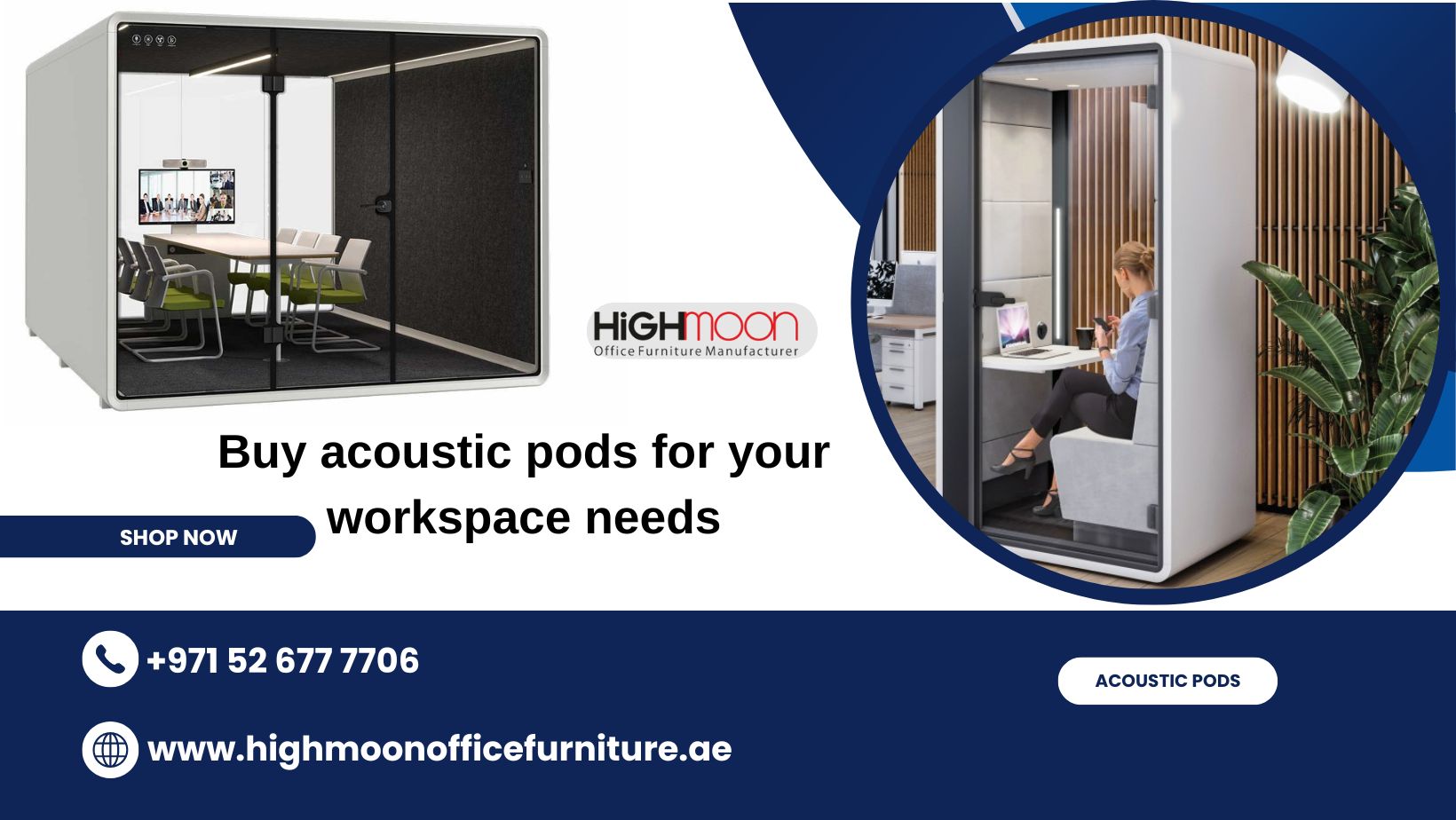 Buy Acoustic Pods Supplier in UAE