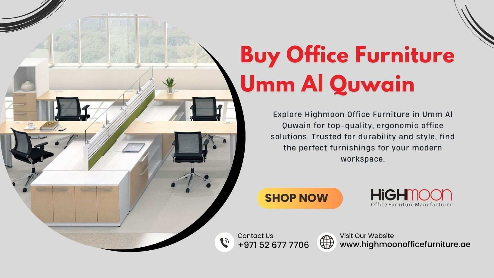 Buy Office Furniture Umm Al Quwain