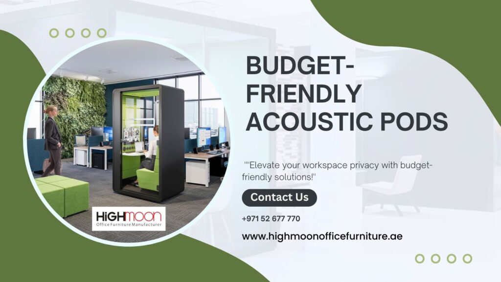 Cheap Acoustic Pods in Dubai