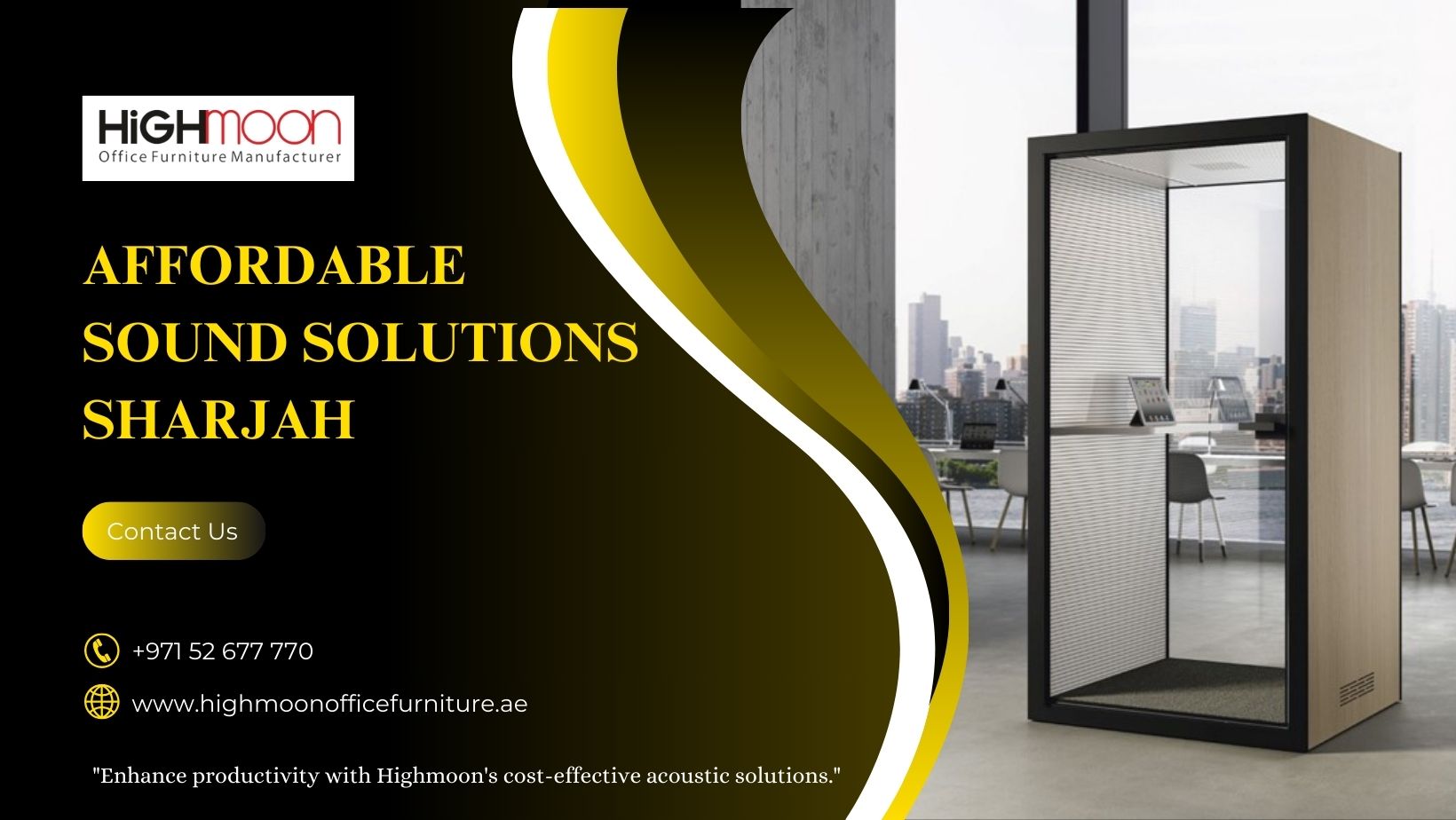 Cheap Office Sound Solutions Sharjah