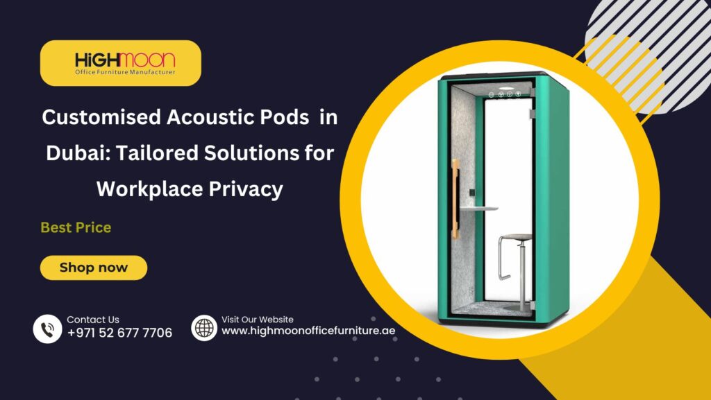 Customised Acoustic Pods Price in Dubai